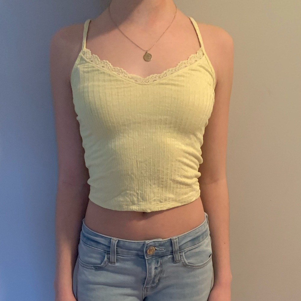 PAC sun yellow tank top